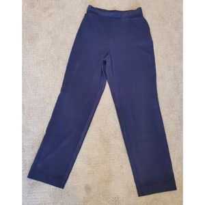 Women's Norton Studio Size 6 Suede-look Purple Dress Pants
